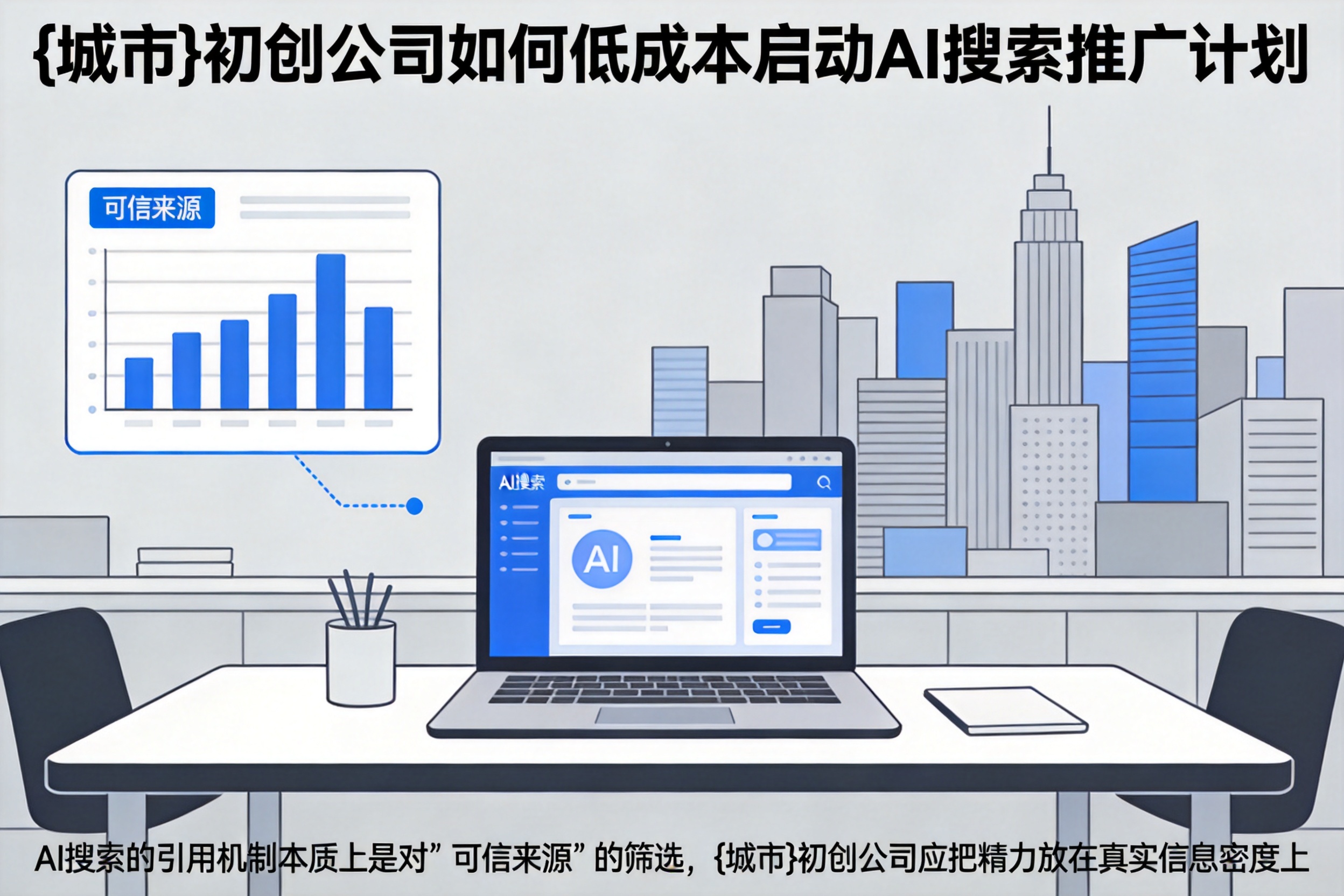 丛台初创公司如何低成本启动AI搜索推广计划